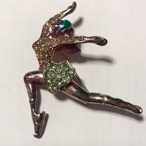 Monet Skater pin